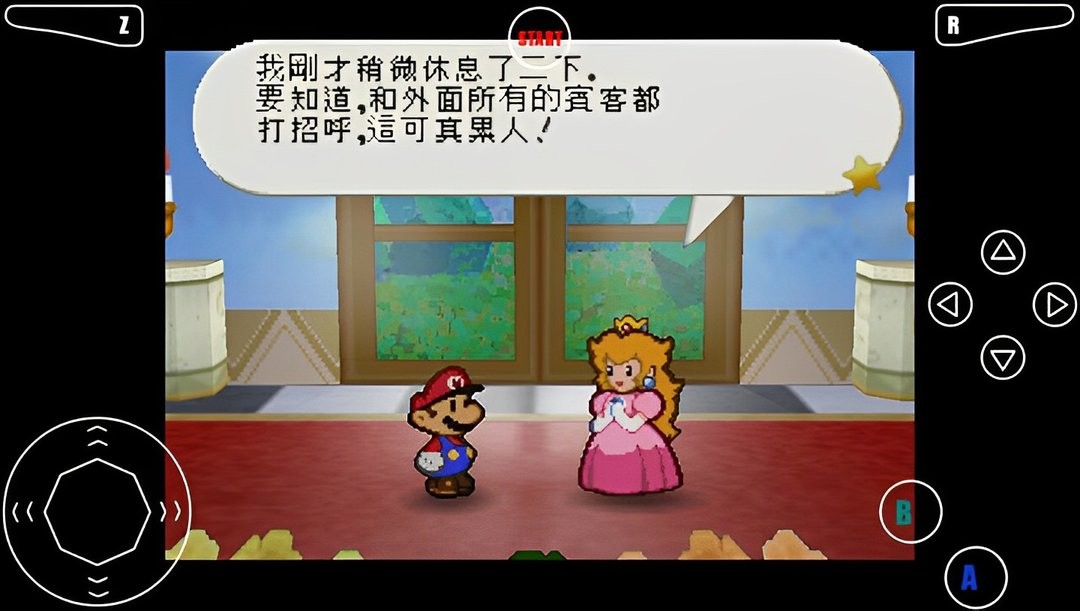 纸片马里奥 游戏截图